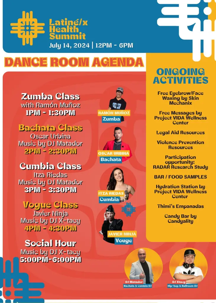 DANCE ROOM AGENDA - ENG